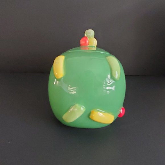 RARE * MIKE & IKE Ceramice Candy Bowl by Chino Hand Painted Sweet Nostalgia - Picture 5 of 10